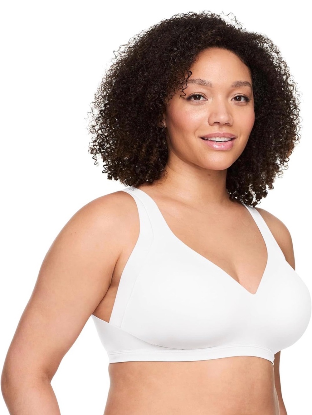 NWT! Warners No Side Effects Comfort Wireless Lightly Lined T-Shirt Bra - Small